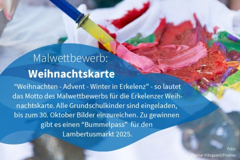 Malwettbewerb: Weihnachtskarte