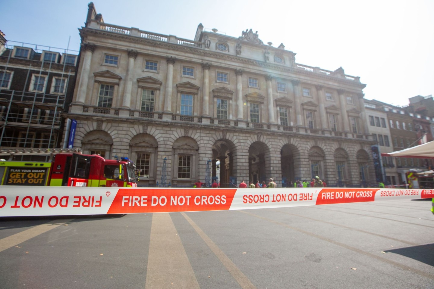 Historischer Ort: das Somerset House.