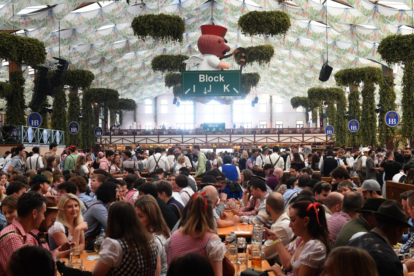 Das Münchner Oktoberfest startet.