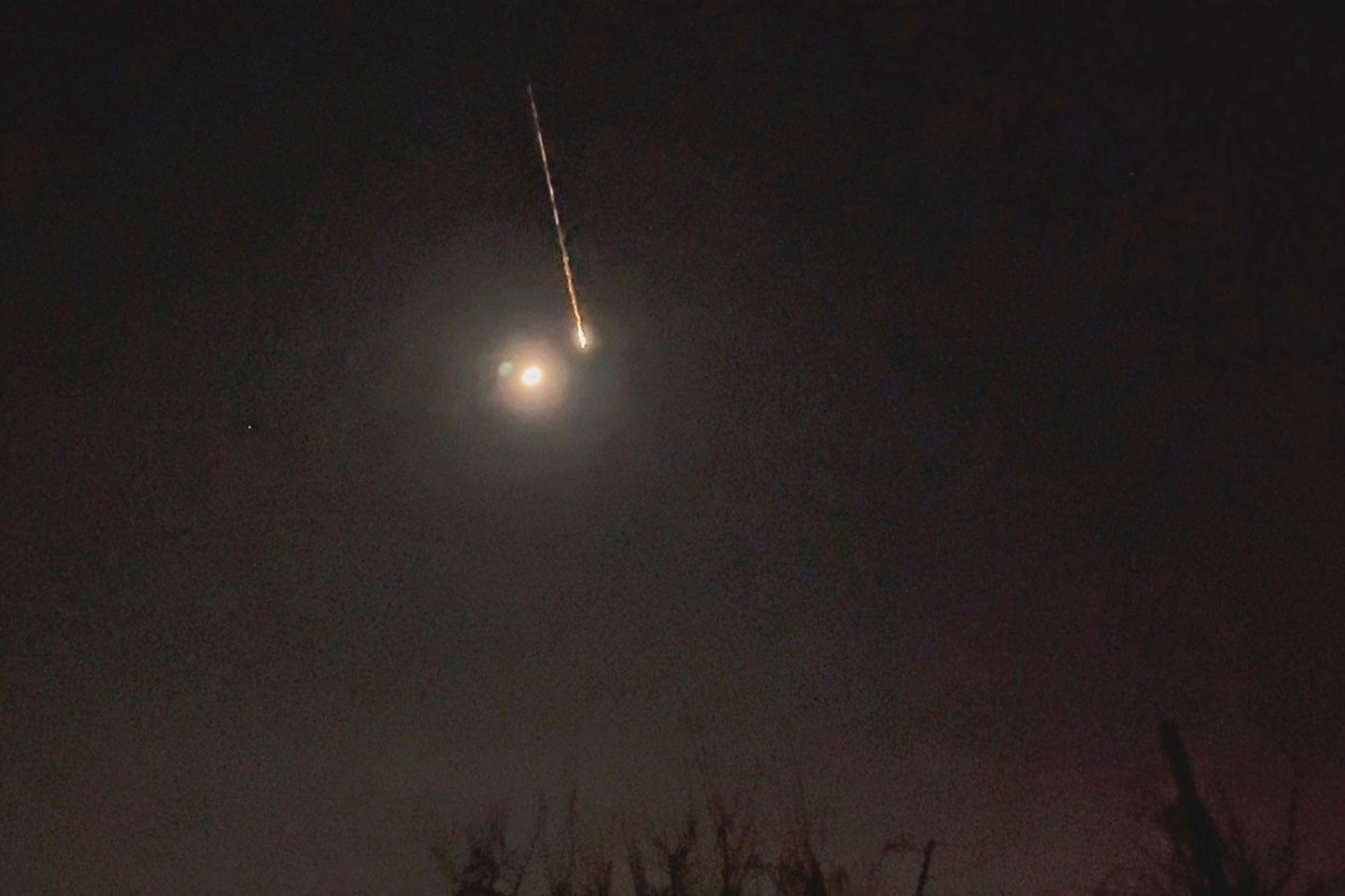 Ein Asteroid ist in der Nacht über Brandenburg beim Eintritt in die Atmosphäre verglüht.