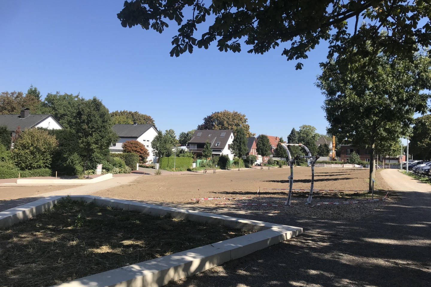 Westpromenade,Grünring,Erkelenz,Baustelle,Umbau,Umgestaltung,Innenstadt